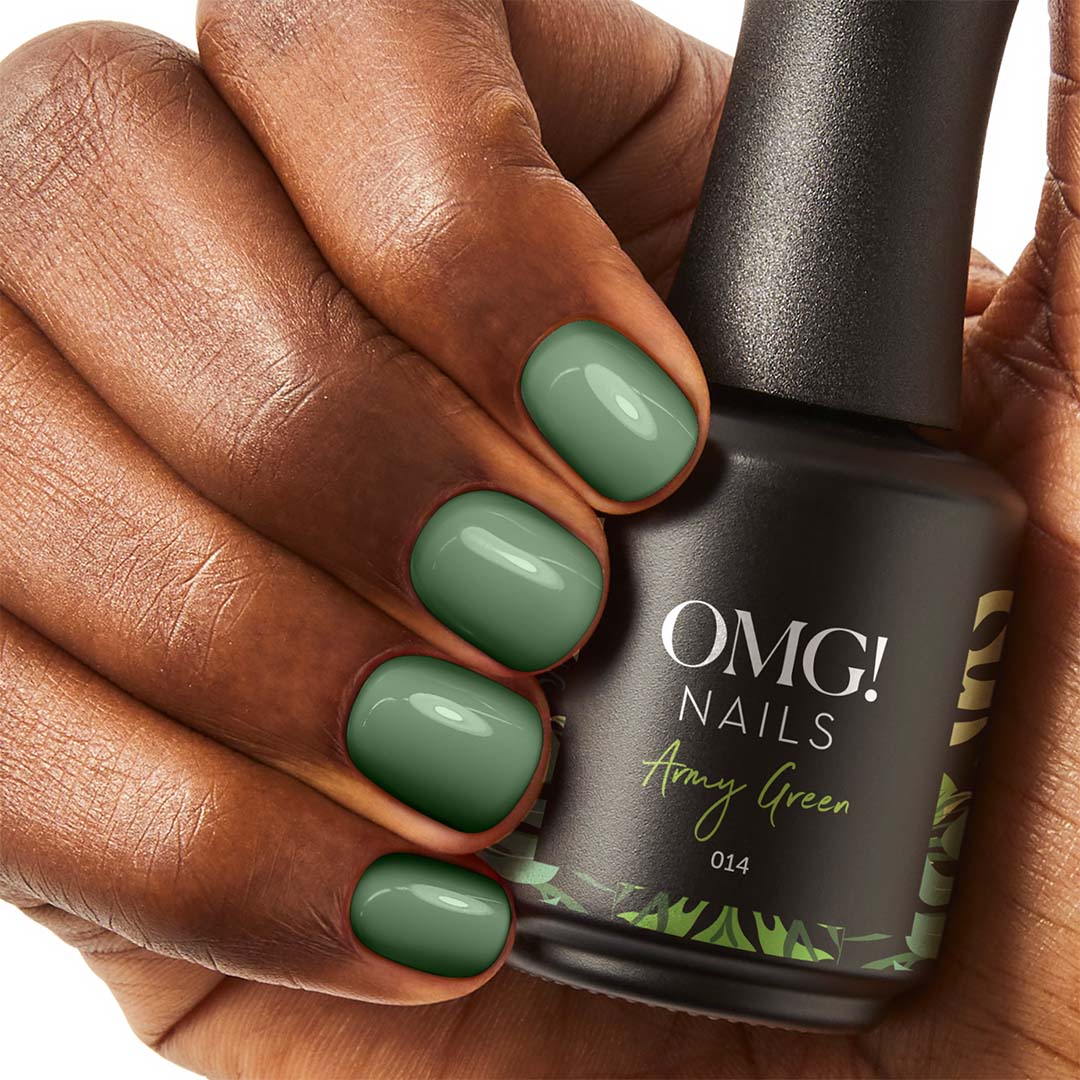 Army Green Gel Polish